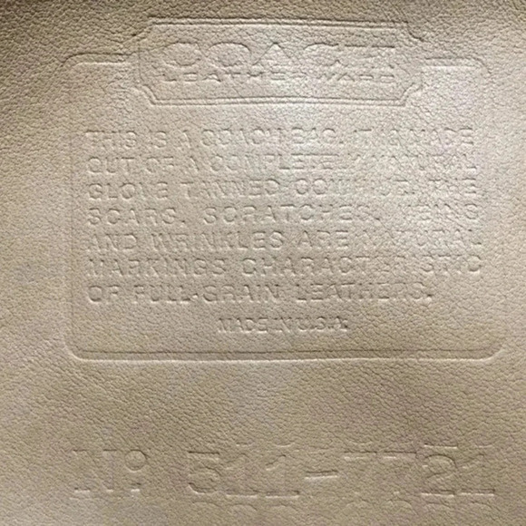 COACH | Camel Gold Beige Natural Leather Bucket Drawstring RARE Crossbody Bag - Picture 11 of 11